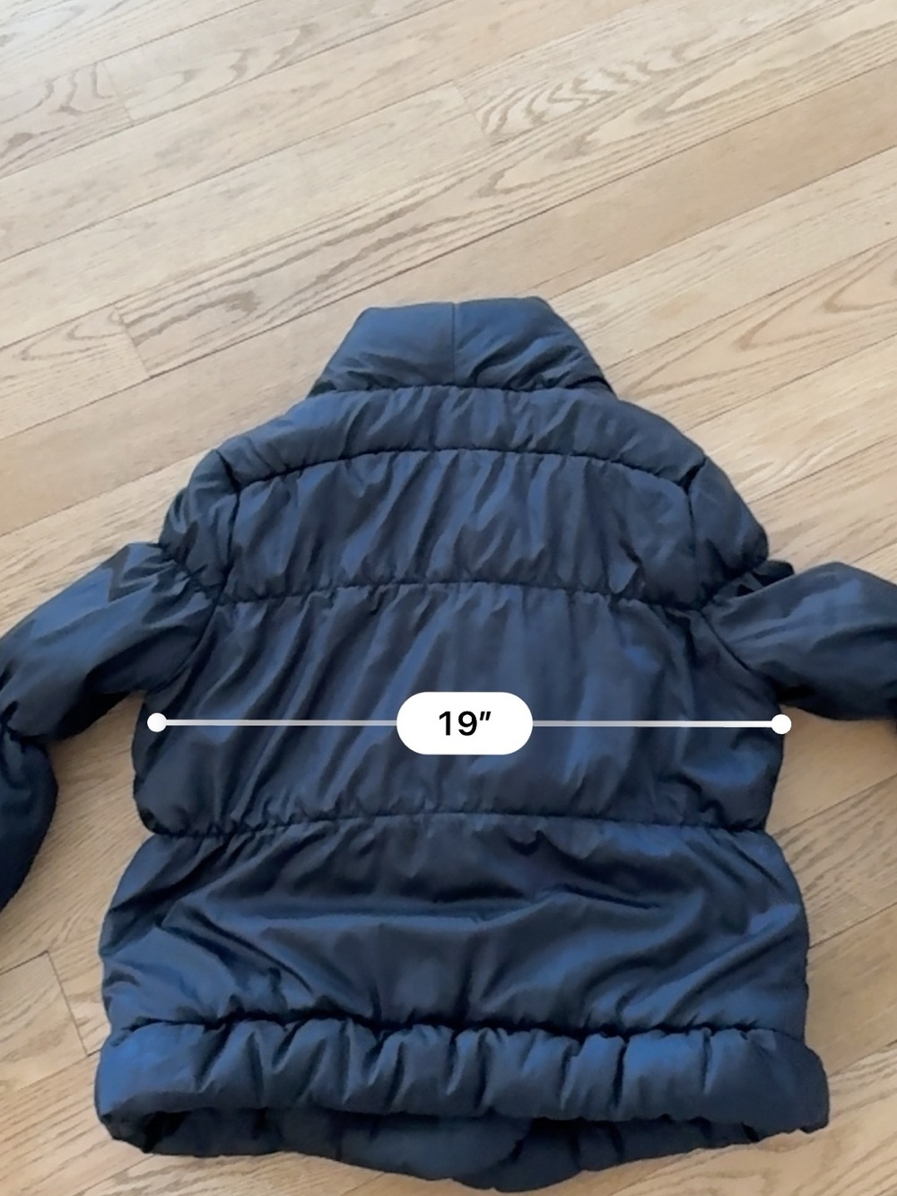 Converse One Star Puffer Jacket in Dark Blue Medium - Picture 6 of 8